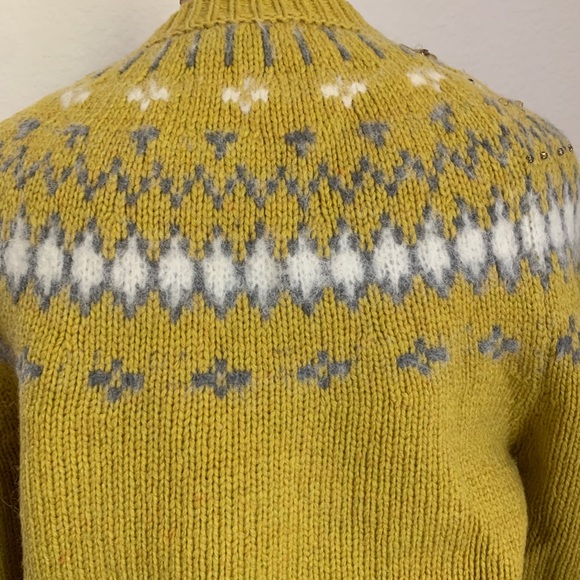 J.CREW Jewel Embellished Fair Isle Small - Picture 6 of 8